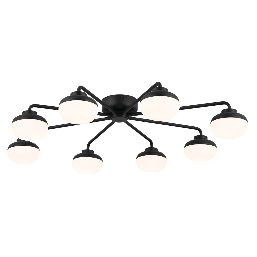 Multi Light LED Flush Mount with Opal Glass Corrigan Studio® Fixture
