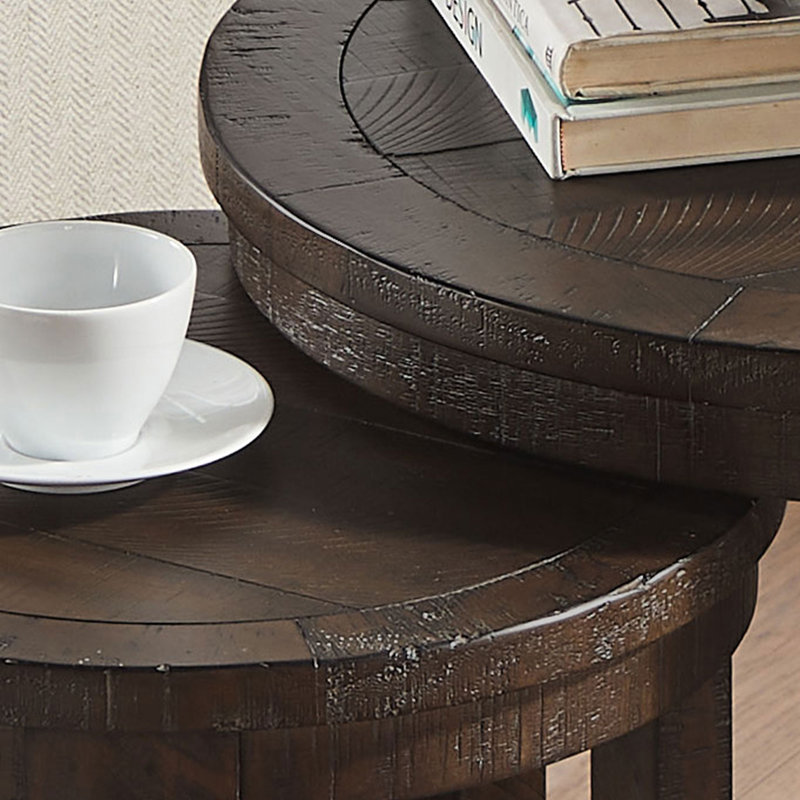 Ensemble de tables basses 24 pouces 2PCS