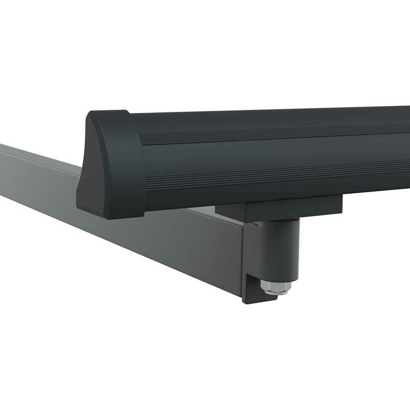 VidaXL Retractable Patio Awning, 300cm W x 200cm D, Anthracite