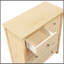 Meuble de rangement 5 tiroirs pour chambre à coucher 5 tiroirs