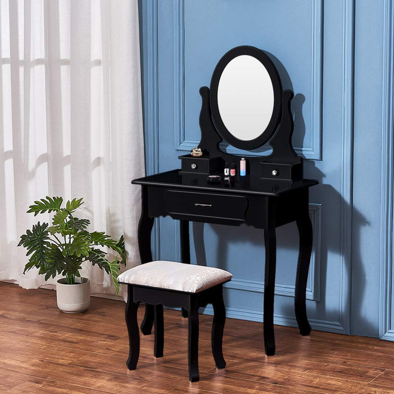 Borneo Dressing Table with Mirror