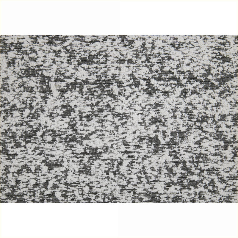 Fauteuil d'appoint simple, tissu jacquard gris pivotant à 360 degrés pour un salon moderne