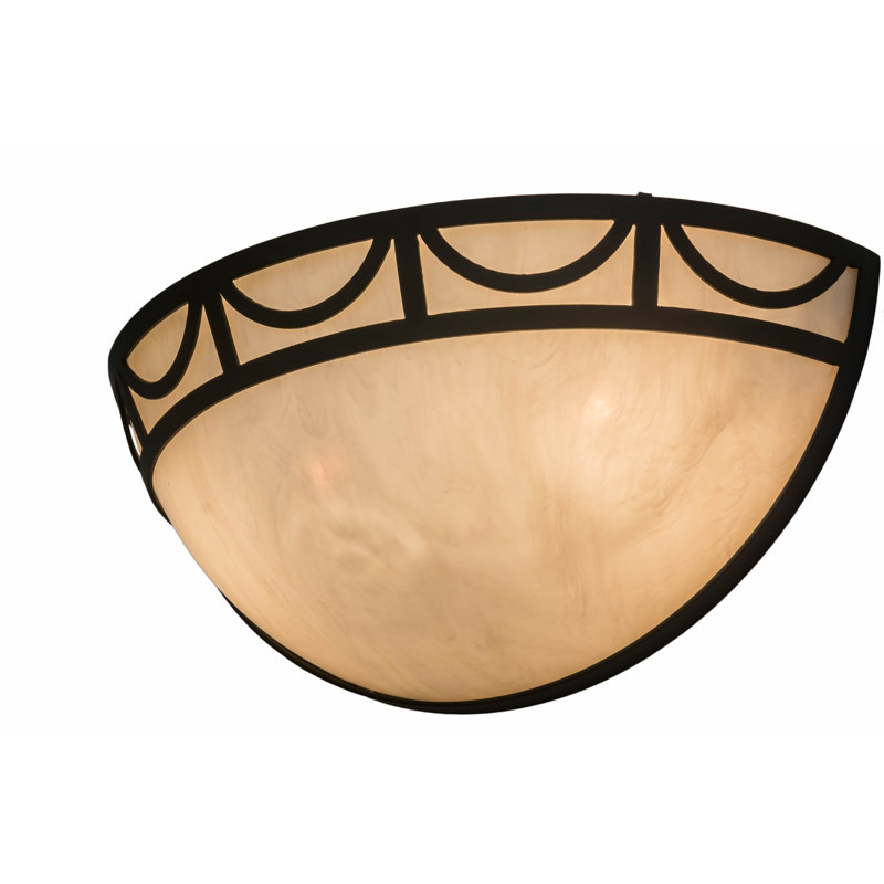 2 - Light Flush Mounted Sconce