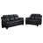 2 Pieces: Sofa, Loveseat  