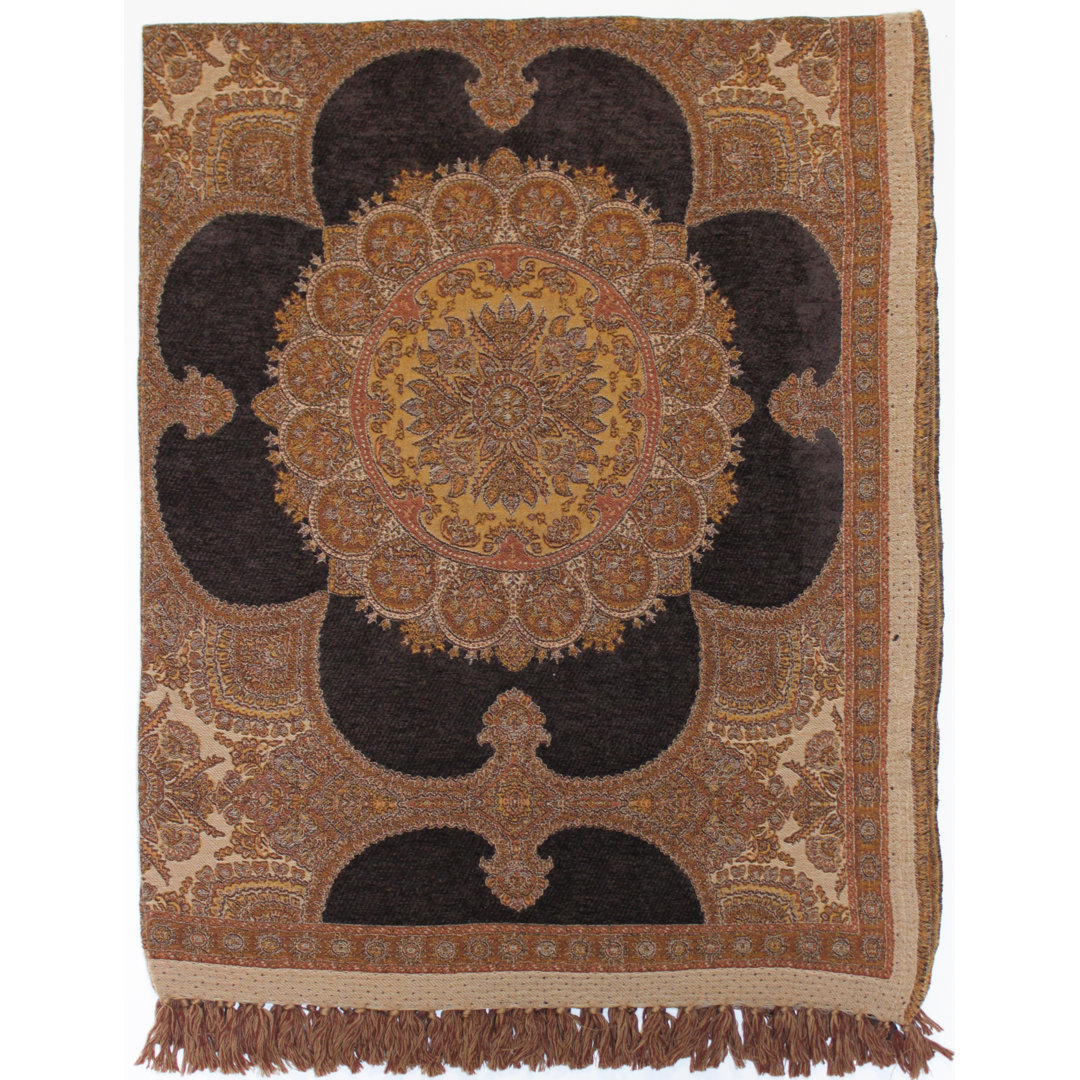 Hand Woven Throw Blanket Sabira