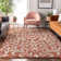 Premium Machine Washable Prisco Salmon Rug