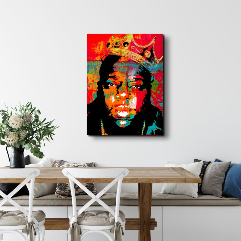 " Notorious Big " by Stephen Chambers, 32" W x 36" H
