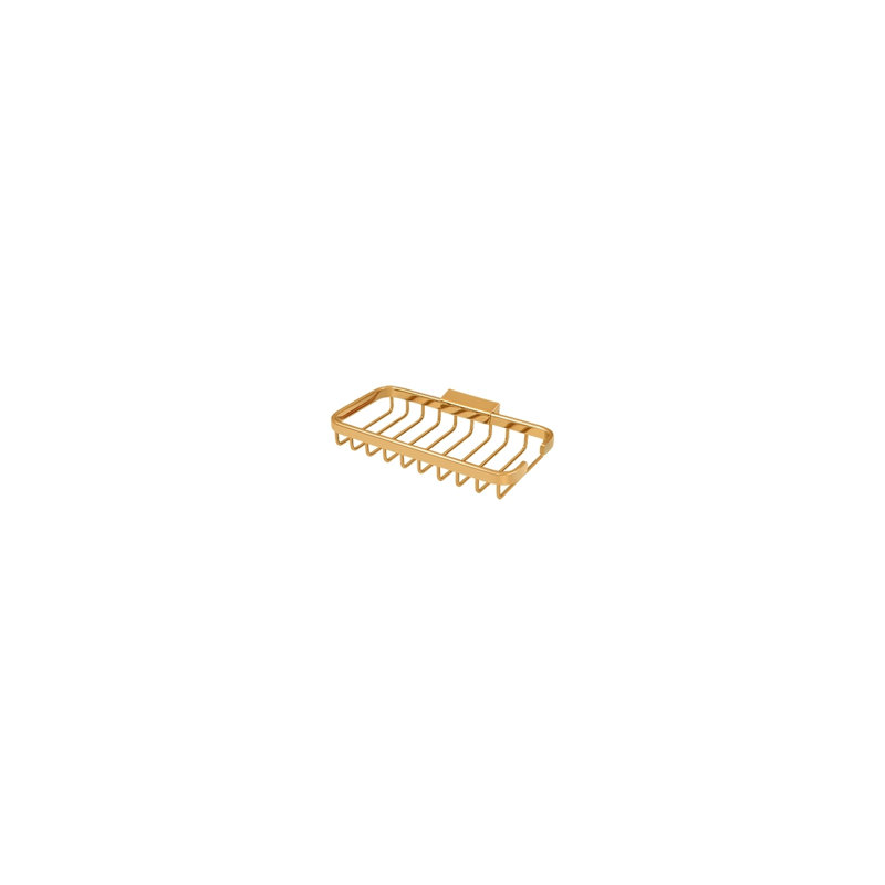 Shower Basket, PVD Polished Brass