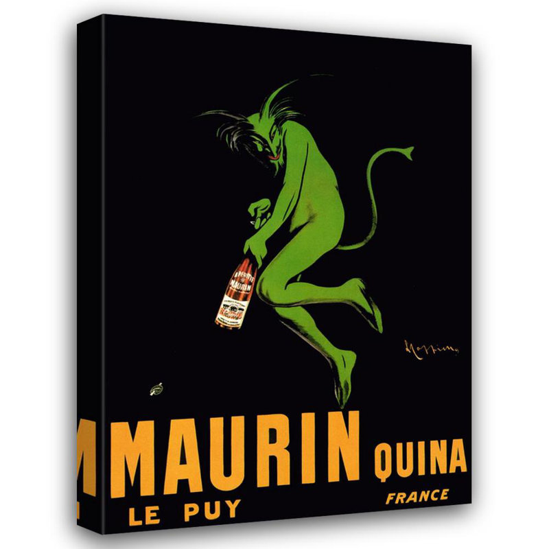 Maurin Quina, 1920, H 24 po x l 17 po