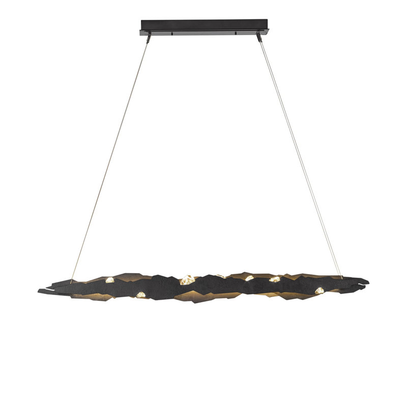 Trove Kitchen Island LED Pendant, Black