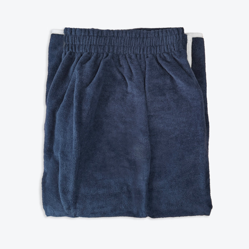 Ahsaki Adjustable Towel Wrap Single Piece, Navy