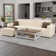 Stretchy Slipcover for Chaise Sectional - Easy to Clean & Durable - Microfibra Collection (Left Chaise) 