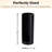 Minimalist Black Cotton Pad Holder-121430770