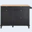 Armoire de rangement avec chariot et poubelle Kitchen Island