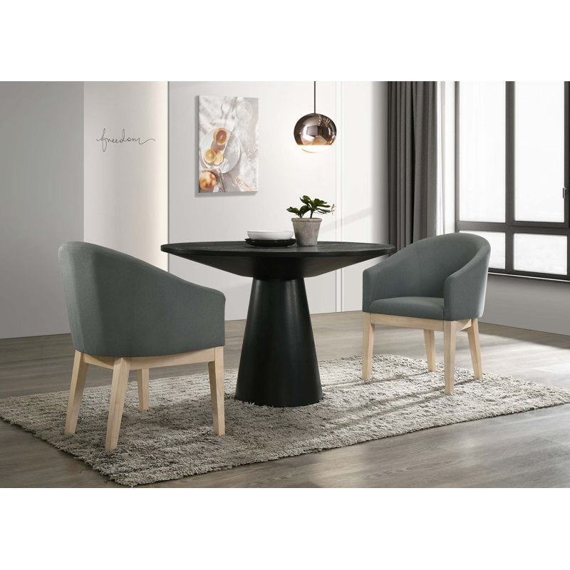 Ensemble de table de salle à manger 3 pièces Jasper Ebony