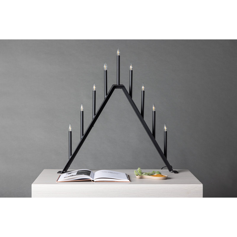 Muyi Steel Novelty Lamp, Black