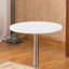 Ensemble de table de bar à hauteur réglable en bois et en métal et 2 tabourets pivotants réglables
