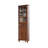 Pure Solid Wood Glass Door Storage Cabinet Corner Cabinet Triangle Display Cabinet-1558380926