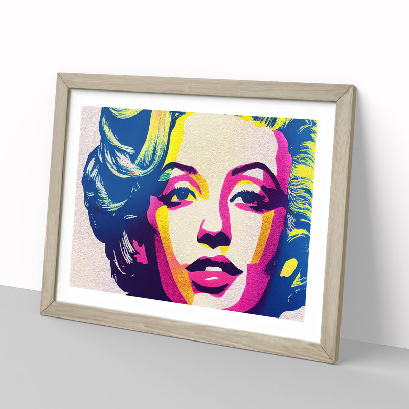 Pop Woman Vol.2 Abstract - Single Picture Frame Painting