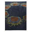 Tapis carré bleu marine 7 pi Pineland