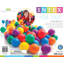 Ensemble de 100 balles amusantes en plastique multicolores pour fosses à balles Intex-58789009