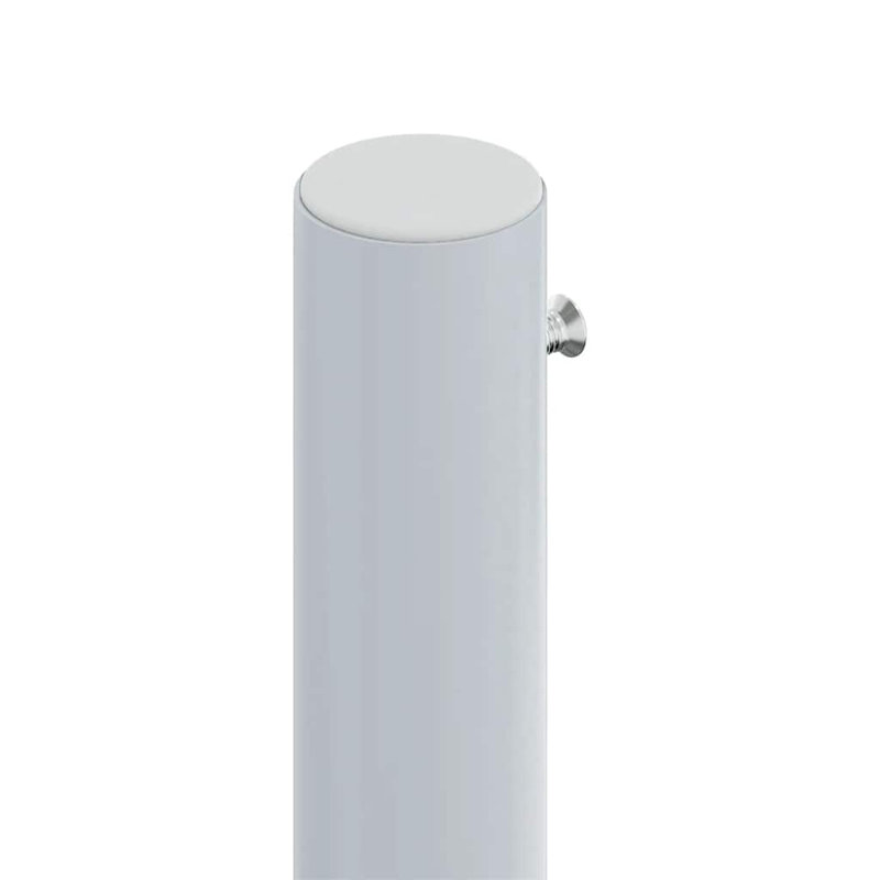 Paravent rétractable avec auvent pliant, Crème, crème, H 86,6 po x l 393,7 po