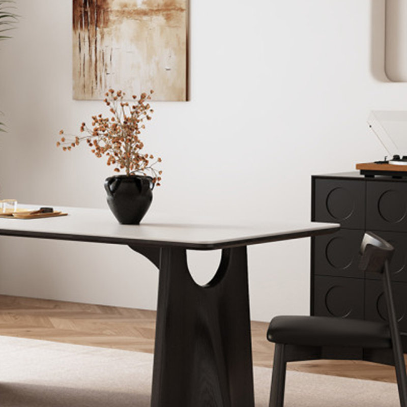 Table de salle à manger Stowmarket, H 29,52 po x l 59,05 po x P 31,49 po