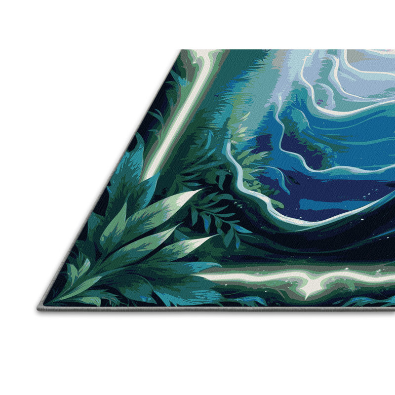 Mystic Vines Rug, Rectangle 3' x 5'