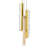 Integrated LED 6" Brass Modern Mini Pendant with Handmade Textured Glass for Kitchen Island Entryway Island Hallway-94314911