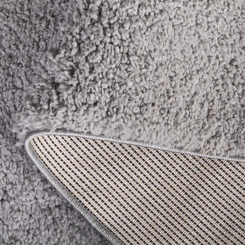 Jemery Performance Solid Color Rug, Rectangle 5'3" x 7'6"