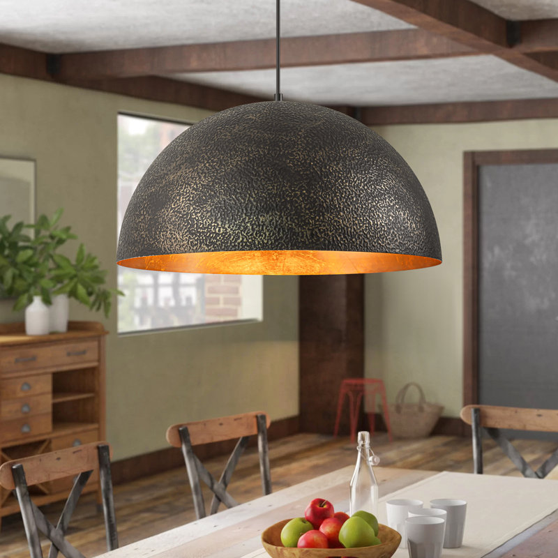 Aire 1 - Light Dimmable Dome Kitchen Island Pendant Light