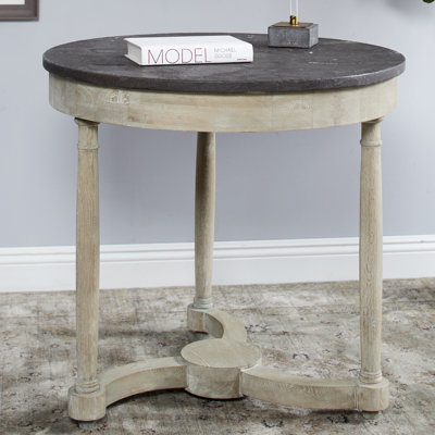 Leah Oak Round Solid Wood Dining Table
