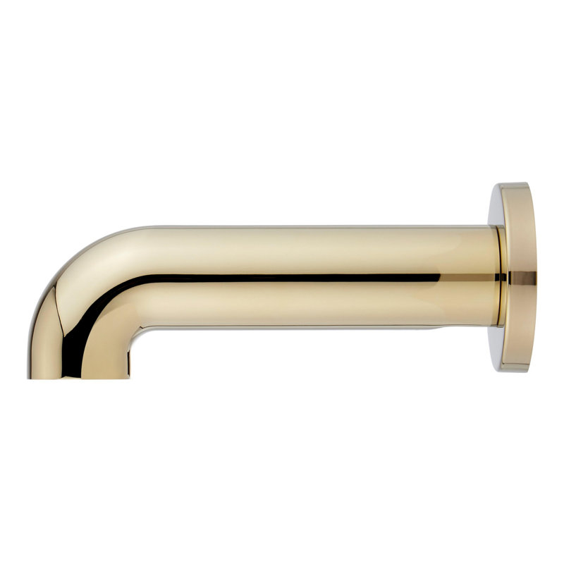 Lexia 6-7/8" Tub Spout, Polished Brass