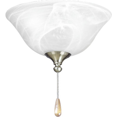 12'' 2 - Light Bowl Ceiling Fan Light Kit