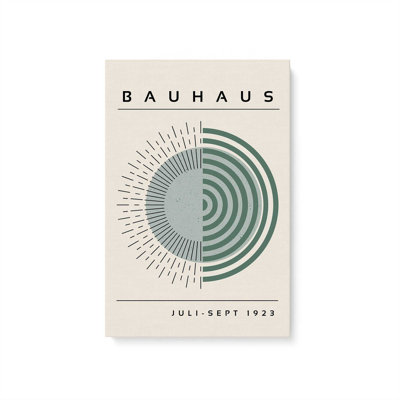Toile tendue Bauhaus Echoing Rays