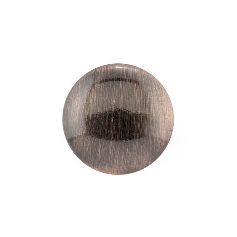 Expression 1 3/16" Diameter Round Knob, Antique Copper