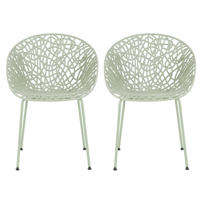 Chaise de salle à manger (ensemble de 2), Vert