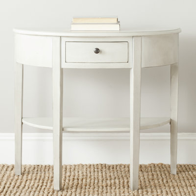 Evangelyne 33.9'' Solid Wood Console Table