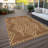 Malek Indoor/Outdoor Area Rug with Non-Slip Backing-831601728