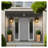 Vintage Black Outdoor Wall Lantern - Weather Resistant Aluminum & Glass Exterior Sconce for Porch, Patio & Entryway