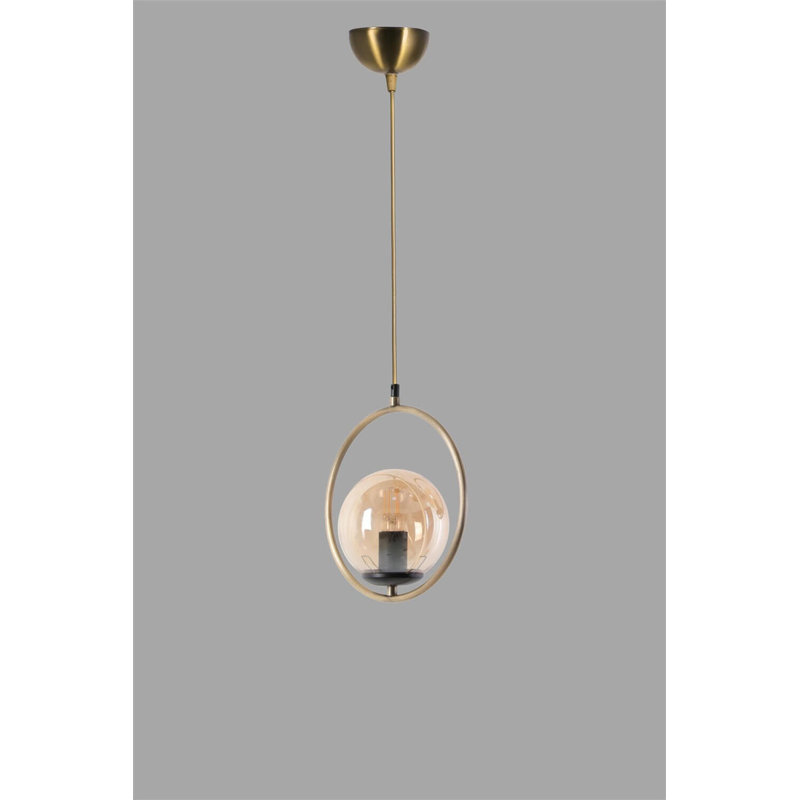 Stunning Glam Scandinavian Chandelier, 29.5 x 11.8 inches | 100% Metal with Oven Dried Paint & Tumbled Coating | E27 Socket, Max 40W | Elegant Copper Finish, Perfect for Living Room & Dining Areas