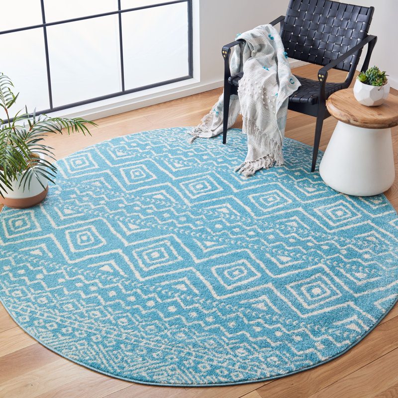 Suazo Performance Southwestern Rug, Round 6'7"
