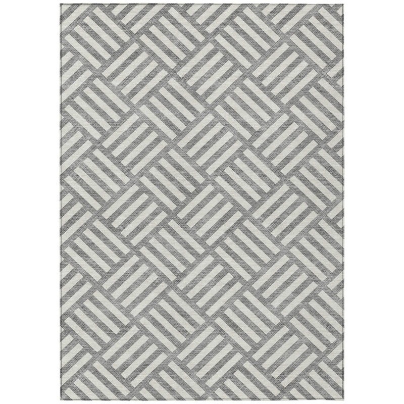 Tapis intérieur / extérieur ivoire lavable 3 pi x 5 pi