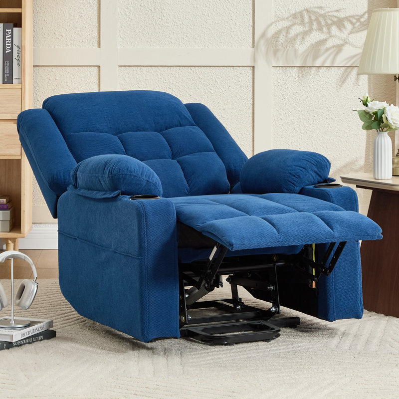 Fauteuil inclinable Power Lift avec massage et chaleur pour les personnes âgées, Calcaire