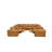 Tunzionkin Leather Match Reclining Modular Sectional-809442318
