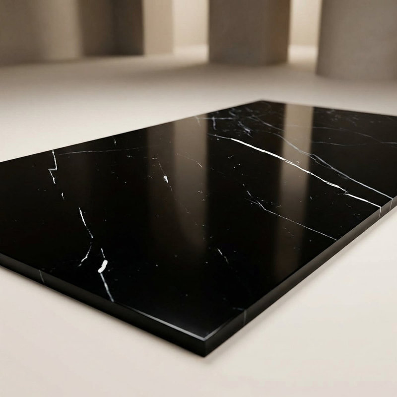 Nero Marquina Honed 12x24 Marble Tile