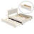 Upholstered Platform Bed,Bed Frame With Trundle And Drawers-2089337319