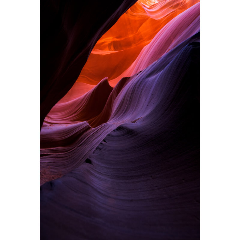 Antelope Canyon 1 Piece Wrapped Canvas Wall Art, 30cm H x 20cm W x 3.8cm D