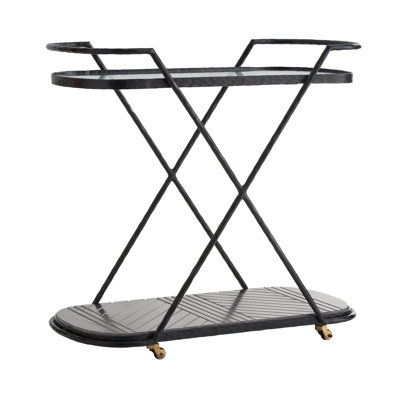 Nakoa Metal Bar Cart