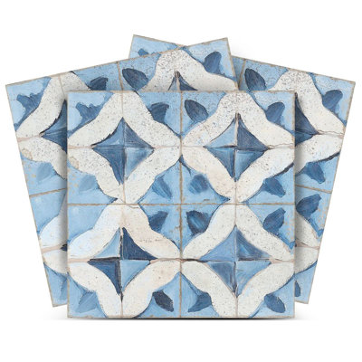Carrelage mosaïque auto-adhésif en vinyle 5 po x 5 po